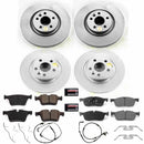 PowerStop Genuine Geomet Coated Rotor and Carbon-Fiber Ceramic Brake Pad Kit