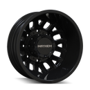 17x6.5 Mayhem Cogent Dually Gloss Black 8x165.1 ET-142 CB121.3 Wheel Rim