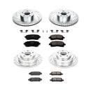 PowerStop Z23 Daily Driver Carbon-Fiber Ceramic Brake Pad and Drilled & Slotted