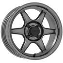 15x7 Kansei K11G Tandem Gloss Gunmetal 4x114.3 ET25 CB73.1 Wheel