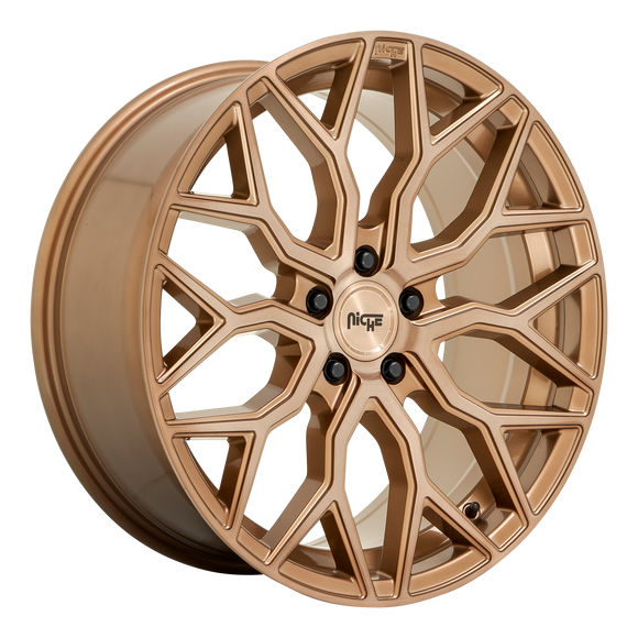 19X8.5 Niche M263 MAZZANTI Bronze Brushed 5X114.3 ET35 wheel/rim