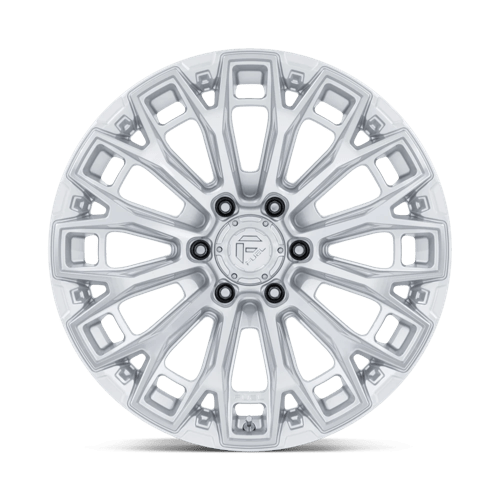 20x9 Fuel Off-Road FC882 Trax Gloss Silver W/ Machined Face 6x135 ET20 Wheel