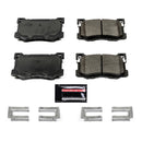 PowerStop Z23 Evolution Sport Carbon-Fiber Brake Pads With Hardware