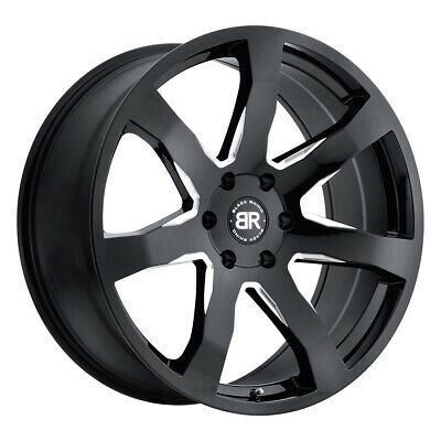 20X8.5 Black Rhino Mozambique Wheel/Rim Gloss Black 6X135 20-8.5 6-135