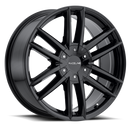 20x8.5 Raceline 158B Gloss Black 5x110 5x115 ET15 Wheel Rim