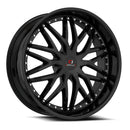 22X8.5 Cavallo CLV-46 Gloss Black 5x112/114.3 ET38 wheel/rim