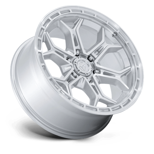 20x9 Fuel Off-Road FC896 Heathen Gloss Silver Machined Face 6x139.7 ET1 Wheel