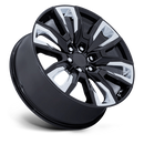 22X9 Performance Replicas PR225 Gloss Black 6x139.7 ET28 Wheel Rim