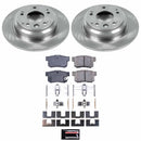 PowerStop OE Stock Replacement Low-Dust Ceramic Brake Pad and Rotor Kit