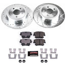 PowerStop Z23 Daily Driver Carbon-Fiber Ceramic Brake Pad and Drilled & Slotted