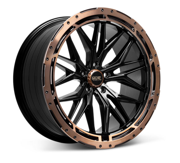 20x9.5 XXR 585 Black Bronze Ring Wheel 5x120 ET35 CB73.1