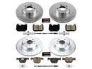 PowerStop Z23 Daily Driver Carbon-Fiber Ceramic Brake Pad and Drilled & Slotted