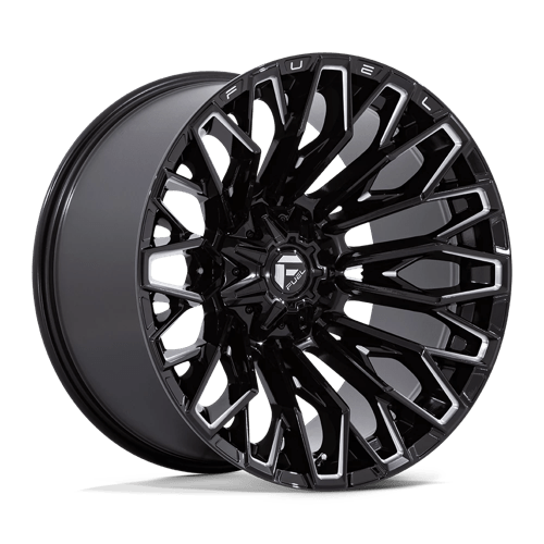 22x12 Fuel Off-Road FC865 Strike Gloss Black Milled 8x165.1 ET-44 CB125.1 Wheel