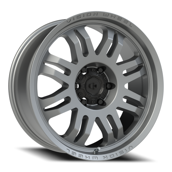 20x9 Vision 409 Inferno Gray Wheel 6x135 ET12 CB87.1