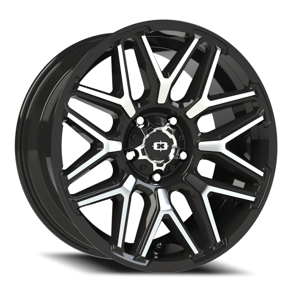 20X9 Vision 305 Rekluse Gloss Black Machined Face Wheel 5x150 ET12 CB110