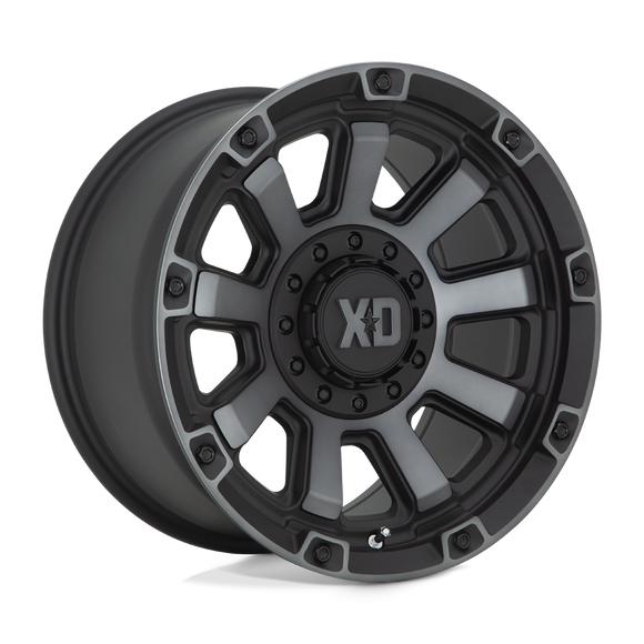 17X9 XD XD852 GAUNTLET S-BLK GTCC 6X135/6X139.7 ET0 wheel/rim