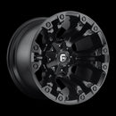 18X9 Fuel D560 VAPOR Matte Black 6X135/6X139.7 ET1 wheel/rim