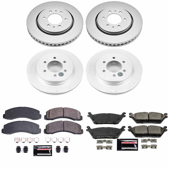 Z23 Daily Driver Premium Carbon-Fiber Ceramic Brake Pad and Fully Coated Rotor K
