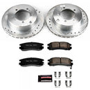 PowerStop Z23 Daily Driver Carbon-Fiber Ceramic Brake Pad and Drilled & Slotted