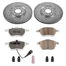 PowerStop Z26 Street Performance Ceramic Brake Pad and Drilled & Slotted Rotor K