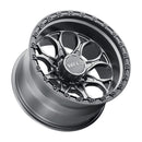 20x10 WELD Off-Road Ledge8 Gunmetal / Black Ring 8x165.1 8x6.5 ET-18 Wheel