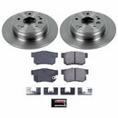 PowerStop OE Stock Replacement Low-Dust Ceramic Brake Pad and Rotor Kit