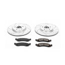 PowerStop Z23 Daily Driver Carbon-Fiber Ceramic Brake Pad and Drilled & Slotted