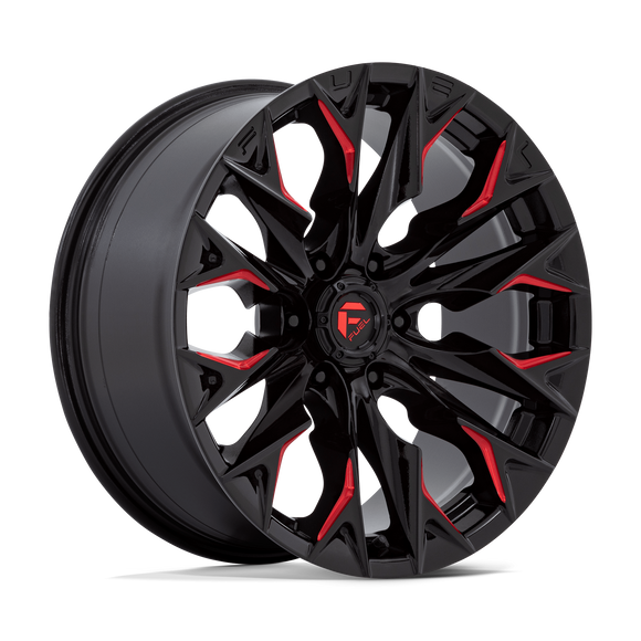 20x9 Fuel Off-Road D823 Flame Black 6x135 ET1 CB87.1 Wheel Rim
