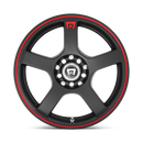 18x8 Motegi MR116 Black Wheel/Rim 5x112 5-112 18-8 ET45