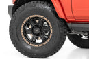 17x8.5 Rough Country 79 Series Black with Bronze Ring 6x135 ET0 Wheel Rim