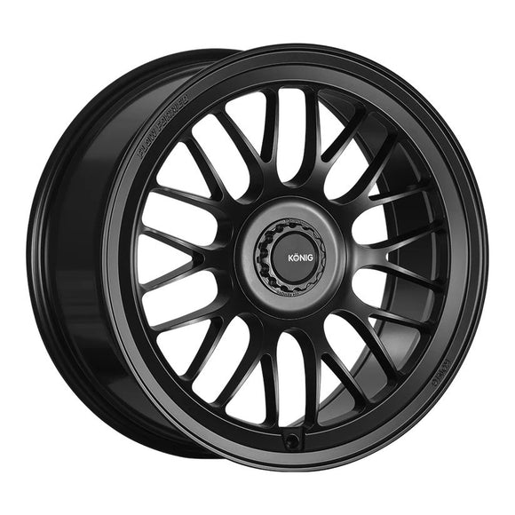21x9 Konig MKX Satin Black 5x112 ET30 CB66.56 Wheel Rim