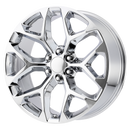 20X9 OE Performance PR176 Chrome 6X139.7 ET24 wheel/rim-2
