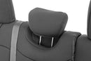 Rough Country Seat Covers Front and Rear For Jeep Wrangler 18-23