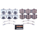 PowerStop Z26 Street Performance Carbon-Fiber Ceramic Brake Pads With Hardware