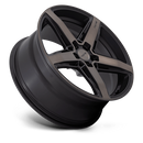 20X9.5 Niche 1PC M271 Teramo Black 5X114.3 5X4.5 ET25 Wheel Rim