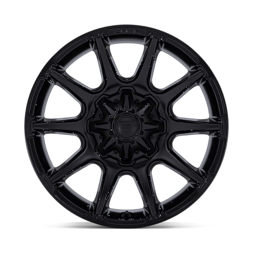 22x12 Fuel Off-Road FC880 Super C Matte Black BLANK ET-44 CB78.1 Wheel Rim