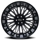 22x12 Cali Off-Road Vertex Gloss Black Milled 8x165.1 ET-44 CB125.2 Wheel Rim