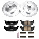 PowerStop Z23 Daily Driver Carbon-Fiber Ceramic Brake Pad and Drilled & Slotted