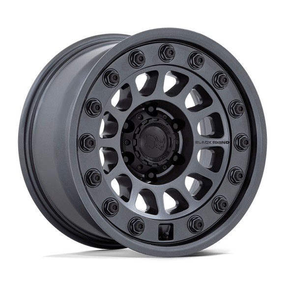 17x8.5 Black Rhino BR012 Outback Matte Gunmetal 6x139.7 ET-10 CB106.1 Wheel/Rim