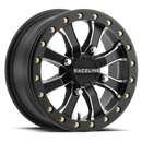 12x4 Raceline 860M Black / Machined 5x114.3 5x4.5 ET0 Wheel Rim