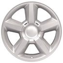 20" Replica Wheel CV83 Fits Chevrolet Tahoe Rim 20x8.5 Silver Wheel