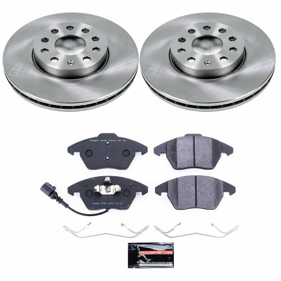 PowerStop Track Day Spec High-Performance Brake Pad and Rotor Kit
