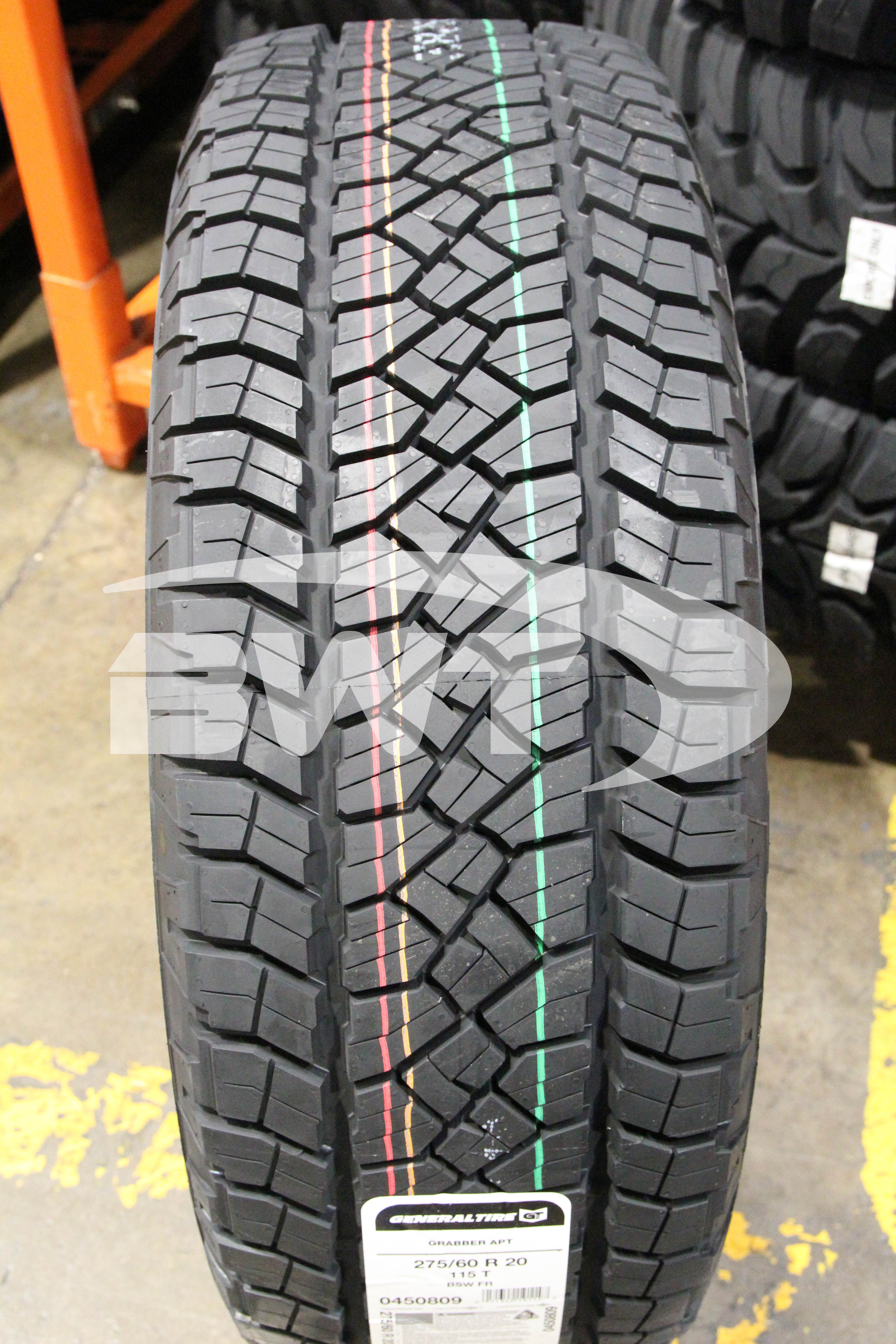 General Grabber APT Tire(s) 275/60R20 SL 115T BSW 275/60-20 2756020