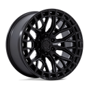 20x10 Fuel Off-Road FC869 Sigma Blackout W/ Gloss Black Lip 6x135 ET-18 Wheel