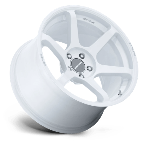 19x9.5 Motegi MR160 Battle VI Matsuri White Pearl 5x114.3 ET40 CB72.56 Wheel Rim