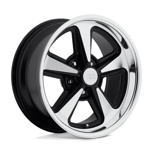 18X8 US Mag 1PC U109 Bandit Black 5X120.65 5X4.75 ET1 Wheel Rim