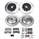 PowerStop Z26 Street Performance Ceramic Brake Pad and Drilled & Slotted Rotor K