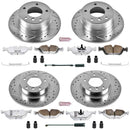 PowerStop Z26 Street Performance Ceramic Brake Pad and Drilled & Slotted Rotor K