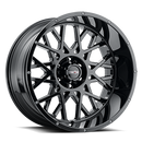 20x12 Vision 412 Rocker Gloss Black Wheel 6x139.7 ET-51 CB106.2