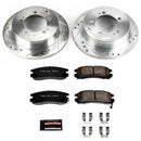 PowerStop Z23 Daily Driver Carbon-Fiber Ceramic Brake Pad and Drilled & Slotted